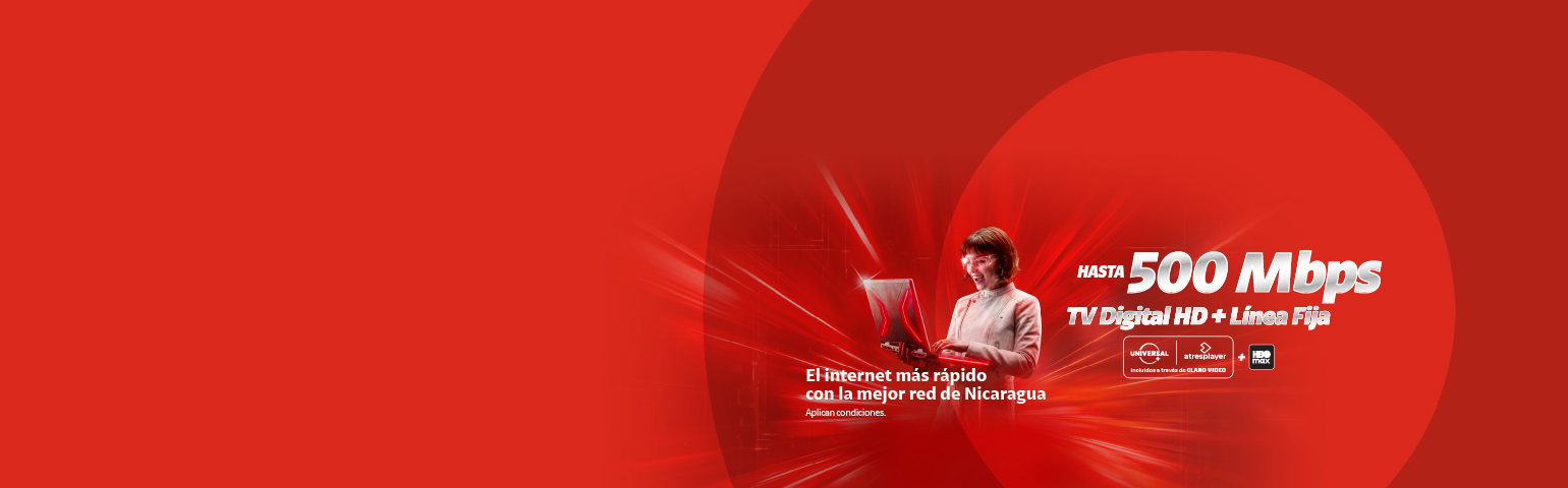 ¡PASATE A CLARO FIBRA!
